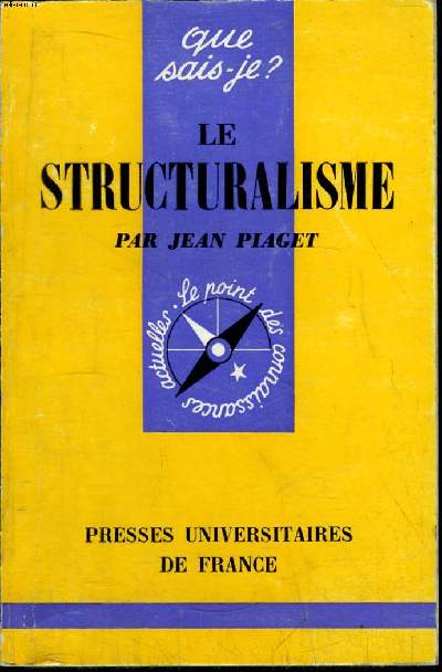 Que sais-je? N 1311 Le structuralisme