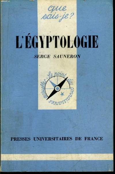 Que sais-je? N 1312 L'gyptologie