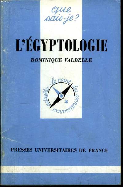 Que sais-je? N 1312 L'gyptologie