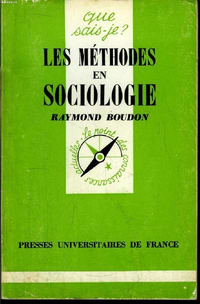 Que sais-je? N 1334 Les mthodes en sociologie