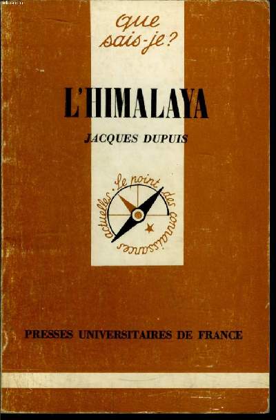 Que sais-je? N 1470 L'Himalaya