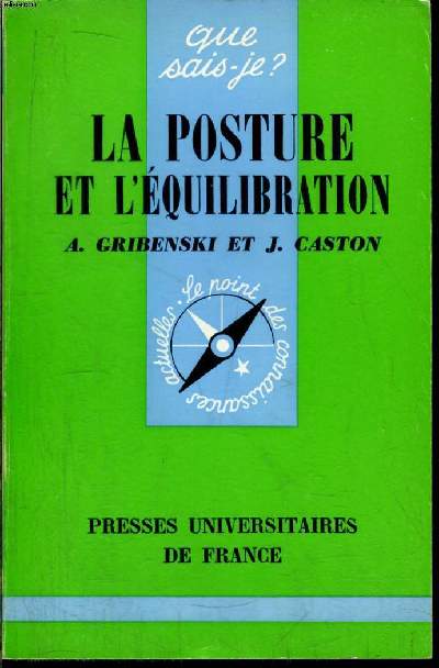 Que sais-je? N 1535 La posture et l'quilibration