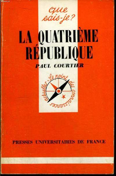 Que sais-je? N 1613 La Quatrime Rpublique