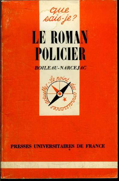 Que sais-je? N 1623 Le roman policier