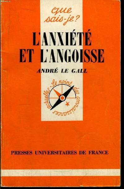 Que sais-je? N 1661 L'anxit et l'angoisse