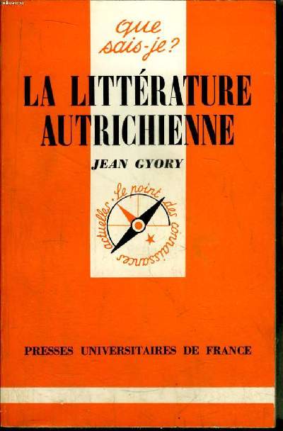 Que sais-je? N 1681 La littrature autrichienne