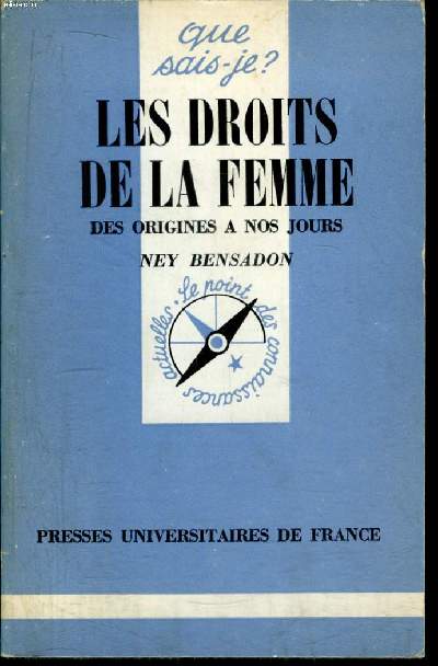 Que sais-je? N 1842 Les droits de la femme des origines  nos jours