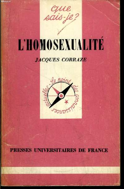 Que sais-je? N 1976 L'homosexualit