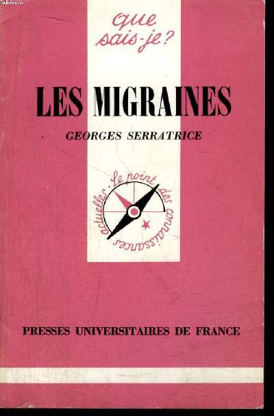 Que sais-je? N 2026 Les migraines