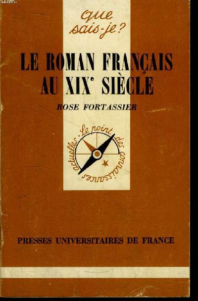 Que sais-je? N 2040 le roman franais au XIXe sicle