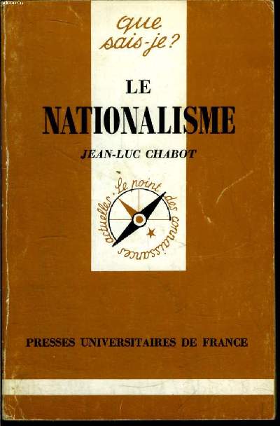 Que sais-je? N 2280 Le nationalisme