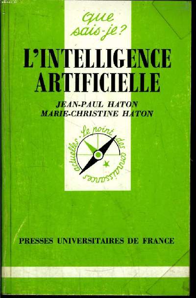 Que sais-je? N 2444 L'intelligence artificielle