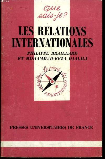 Que sais-je? N 2456 Les relations internationales