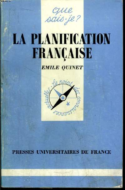 Que sais-je? N 2532 La planification franaise