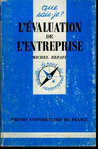 Que sais-je? N 2865 L'valuation de l'entreprise