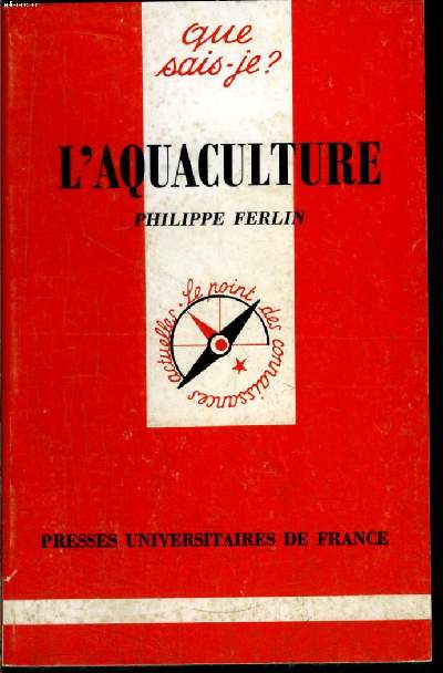 Que sais-je? N 2901 L'aquaculture