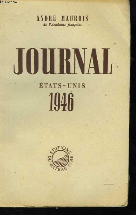 Journal. Etats-Unis 1946