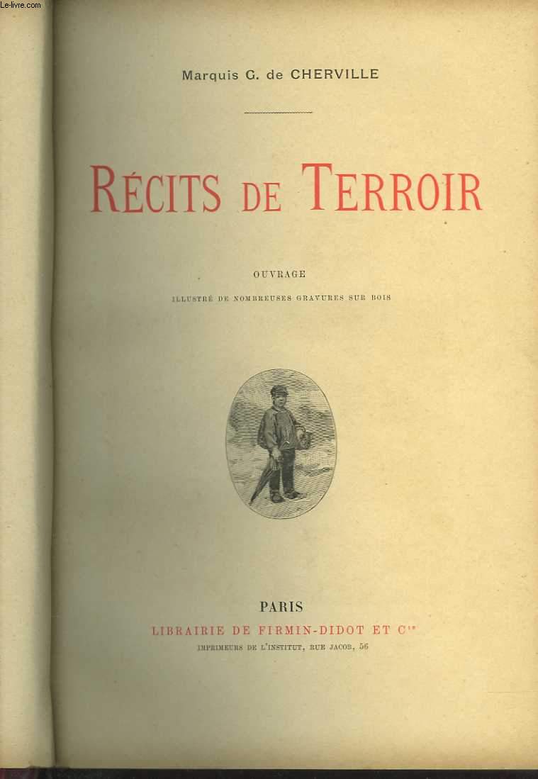 Rcits de terroir. Ouvrage illustr de nombreuses gravures sur bois