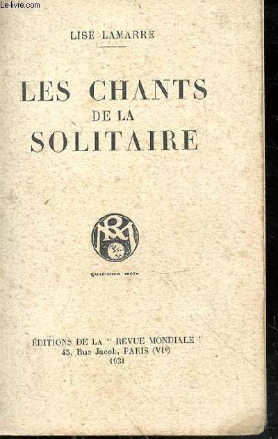 Les chants de la solitaire