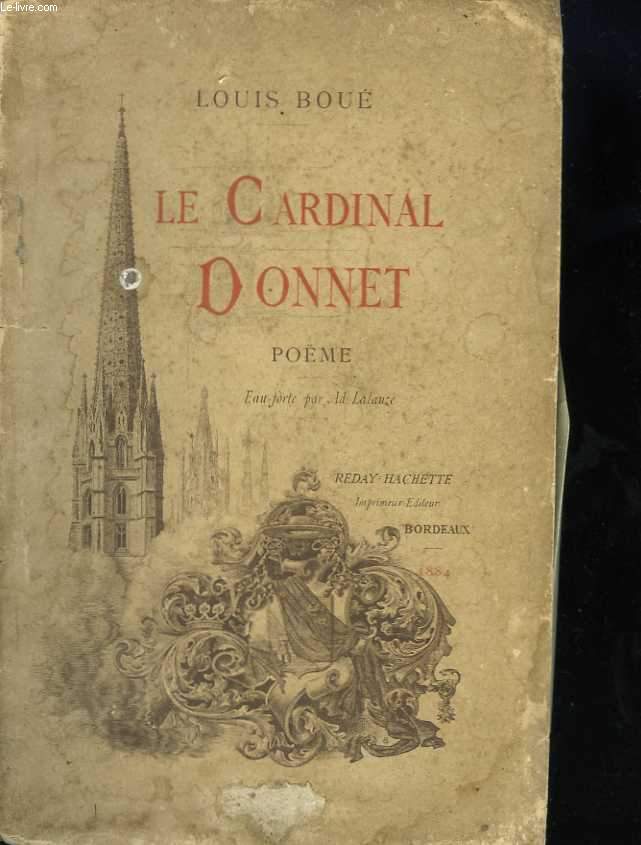 Le Cardinal Donnet. Pome. Eau-forte par Ad. Lalauze