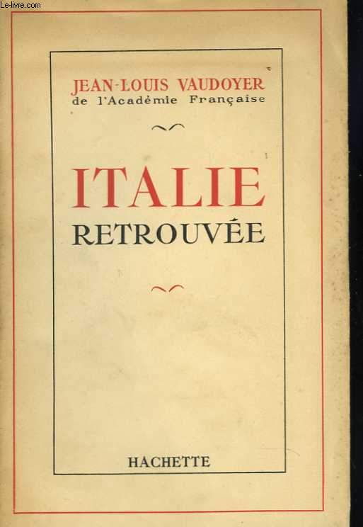 Italie retrouve