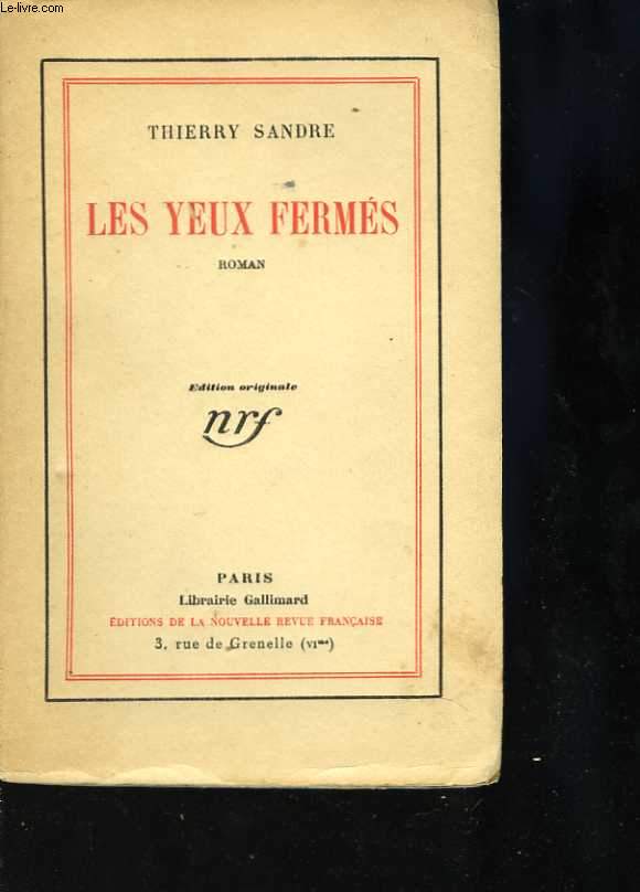 Les yeux ferms