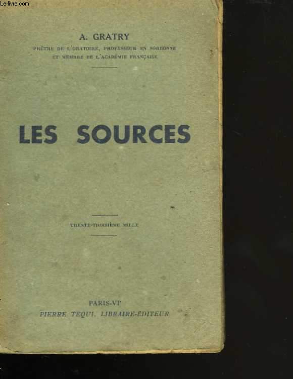 Les sources