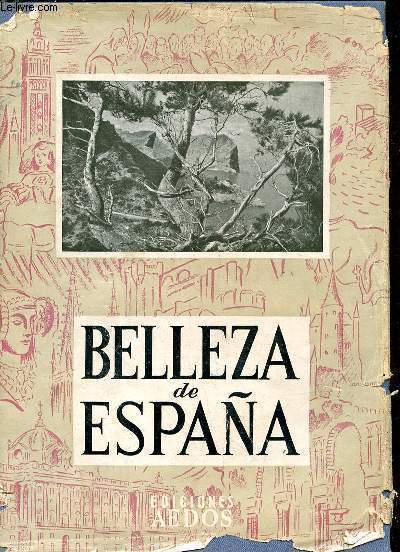 Belleza de Espana. Guia de arte y paisaje. Prologo de W. Fernandez Florez. Illustrada con 453 reproducciones en heucograbado y 123 textos literarios