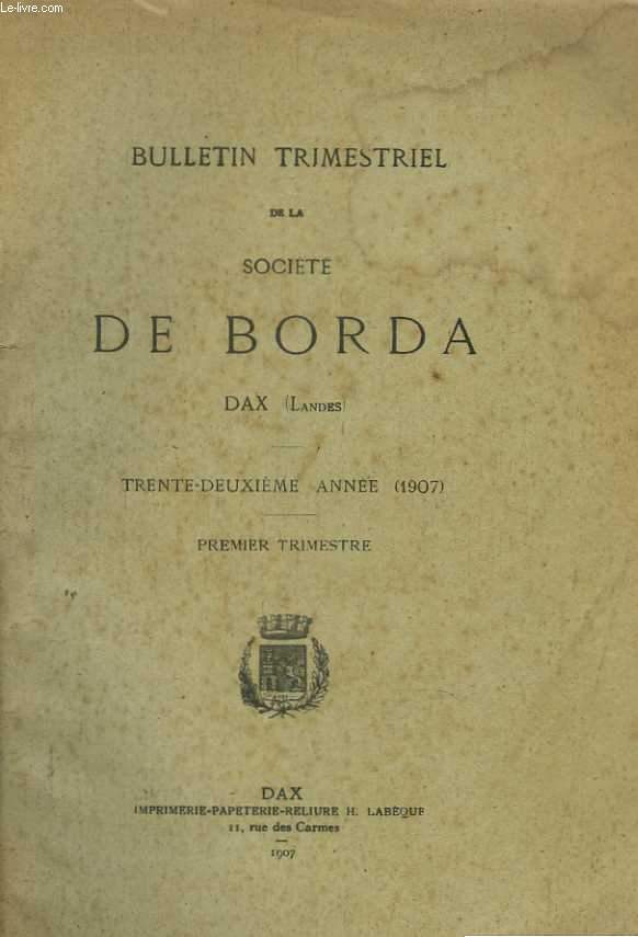 Bulletin de la Socit de Borda