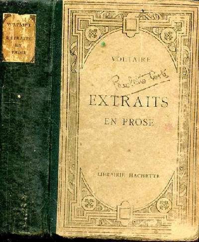 Extraits en prose