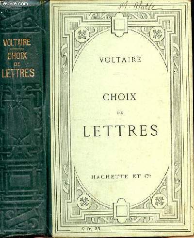 Choix de lettres. Publi avec une introduction et des notes par L. Brunel