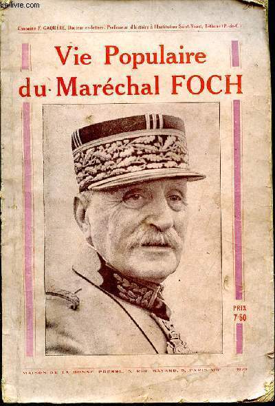 Vie populaire du Marchal Foch