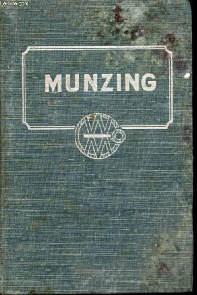 MUNZING - Catalogue N64. Industrie et commerce de robinetterie gnrale