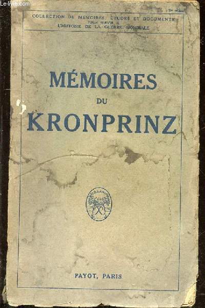 Mmoires du Kronprinz