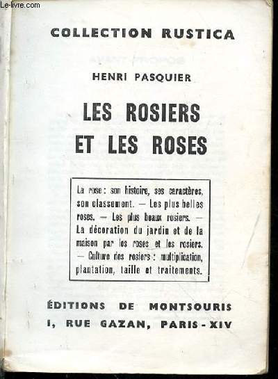 Les rosiers et les roses