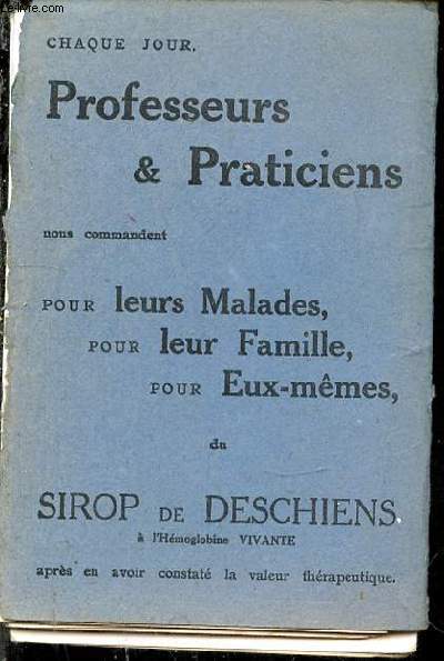 Le sirop de Deschiens