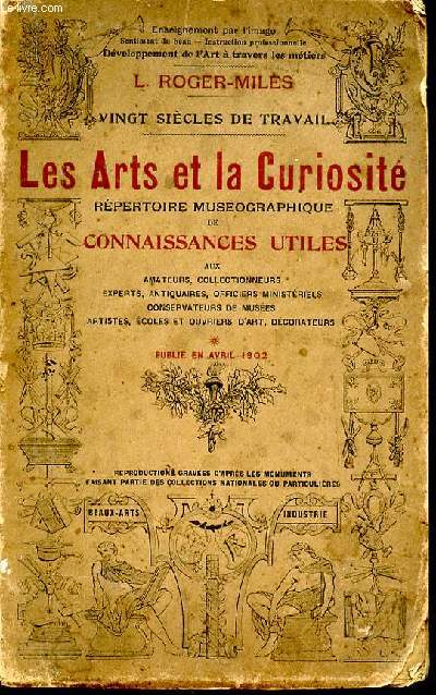 Les arts et la curiosit. Rpertoire musographique de connaissances utiles