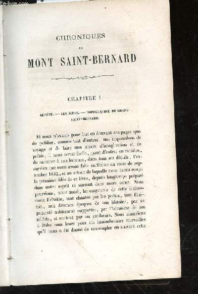 Chroniques du S. Bernard