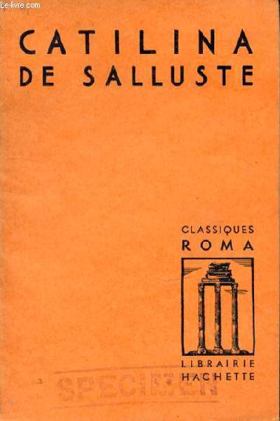 Catilina de Salluste. Prsent par Paul Delacroix