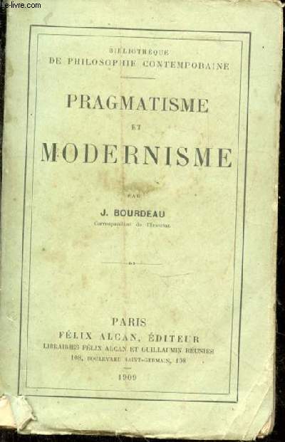 Pragmatisme et modernisme
