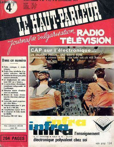 Le Haut-Parleur. Journal de vulgarisation Radio Tlvision