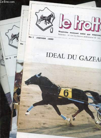 Le trotteur de France. 4 Catalogues
