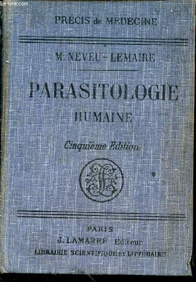 Parasitologie humaine