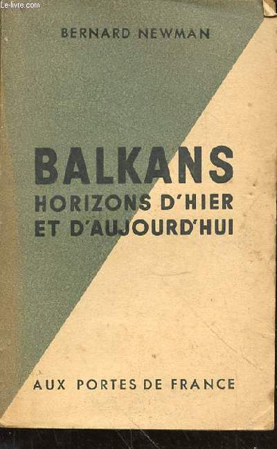 Balkans : Horizons d'hier et d'aujourd'hui