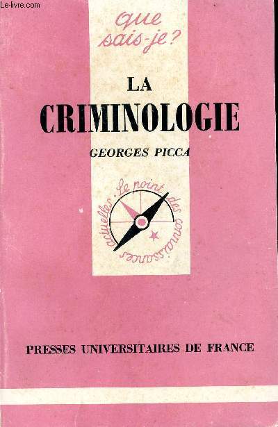 La criminologie