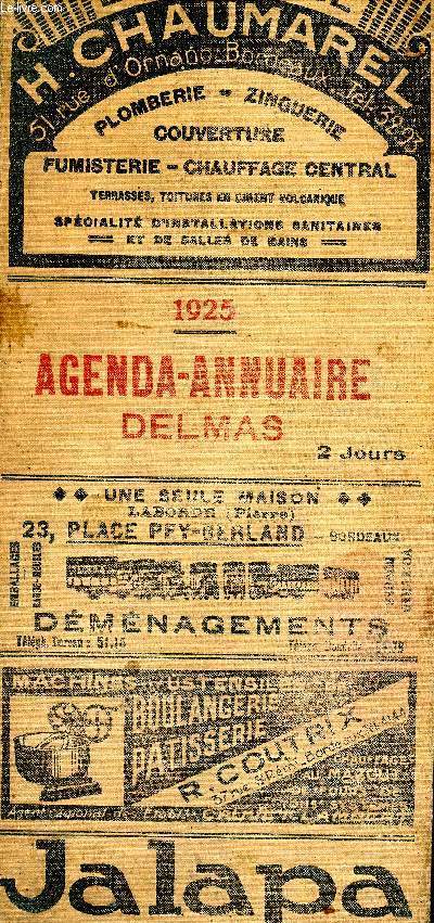 Agenda-annuaire Delmas