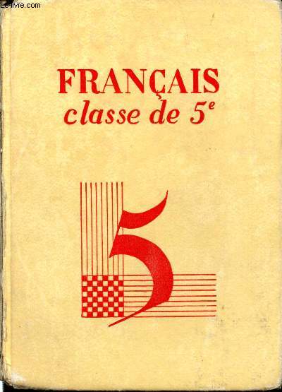 Franais, classe de 5