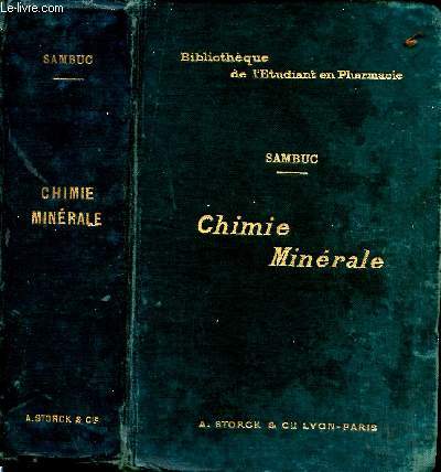 Prcis de Chimie Minrale