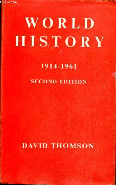 World history 1914 - 1961