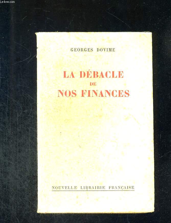 La dbcle de nos finances